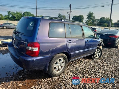 Trzecie zdjęcie samochodu z tyłu: 2006 TOYOTA HIGHLANDER LIMITED VIN:JTEDP21A260121715 - miniatura