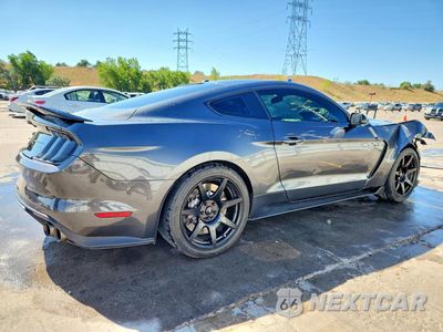 Trzecie zdjęcie samochodu z tyłu: 2019 FORD MUSTANG SHELBY GT350 VIN:1FA6P8JZ1K5552376 - miniatura