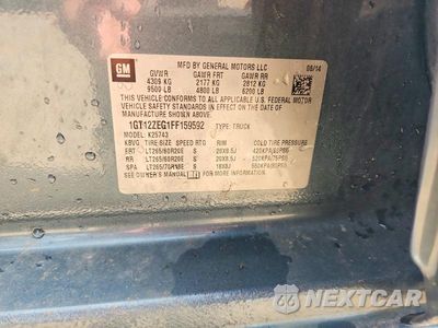 Zdjęcie 12 z 12 samochodu: 2015 GMC SIERRA K2500 SLT VIN:1GT12ZEG1FF159592 - miniatura
