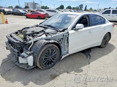 2021 INFINITI Q50 LUXE JN1EV7BP1MM705577 - główne zdjęcie licytacji z USA - miniatura