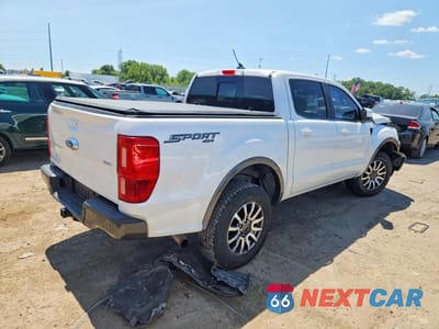 Trzecie zdjęcie samochodu z tyłu: 2019 FORD RANGER XL VIN:1FTER4FH5KLA35828 - miniatura