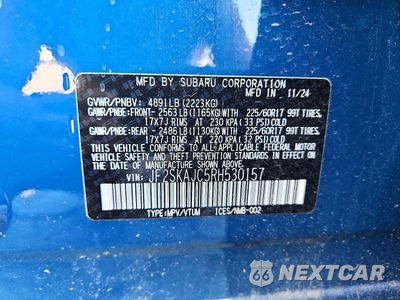 Zdjęcie 12 z 12 samochodu: 2024 SUBARU FORESTER WILDERNESS VIN:JF2SKAJC5RH530157 - miniatura