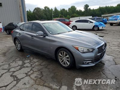 Czwarte zdjęcie samochodu z boku: 2017 INFINITI Q50 3.0T PREMIUM VIN:JN1EV7AP0HM734608 - miniatura