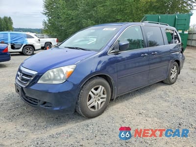 2007 HONDA ODYSSEY EXL 5FNRL38767B047191 - główne zdjęcie licytacji z USA - miniatura