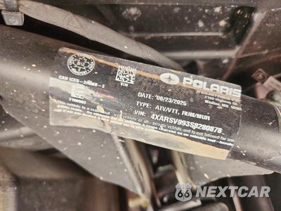 Zdjęcie 10 z 10 samochodu: 2025 POLARIS RANGER UTILITY VEHICLE VIN:4XARSV993S8280878 - miniatura