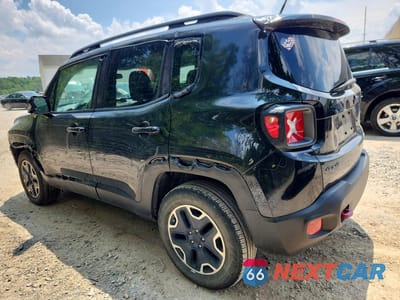 Drugie zdjęcie samochodu z przodu: 2017 JEEP RENEGADE TRAILHAWK VIN:ZACCJBCB0HPG53727 - miniatura
