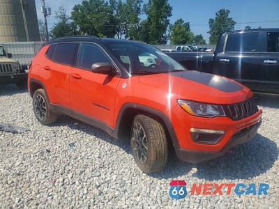Czwarte zdjęcie samochodu z boku: 2021 JEEP COMPASS TRAILHAWK VIN:3C4NJDDB0MT545260 - miniatura