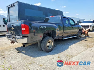 Trzecie zdjęcie samochodu z tyłu: 2007 CHEVROLET SILVERADO K3500 VIN:1GCJK33647F554455 - miniatura