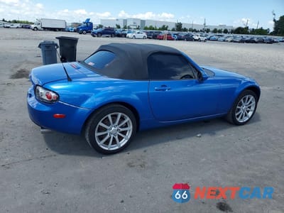Trzecie zdjęcie samochodu z tyłu: 2006 MAZDA MX-5 MIATA VIN:JM1NC25F760114740 - miniatura