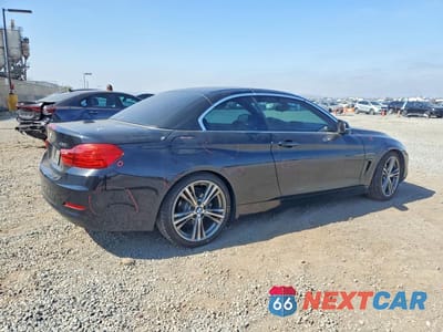 Trzecie zdjęcie samochodu z tyłu: 2017 BMW 430I VIN:WBA4U7C52H5H19660 - miniatura