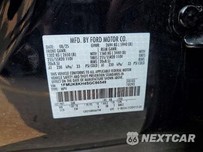 Zdjęcie 13 z 13 samochodu: 2025 FORD EXPLORER ST-LINE VIN:1FMUK8KH4SGC86549 - miniatura