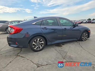 Trzecie zdjęcie samochodu z tyłu: 2017 HONDA CIVIC EX VIN:19XFC2F77HE056019 - miniatura