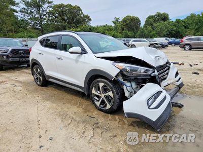 Czwarte zdjęcie samochodu z boku: 2018 HYUNDAI TUCSON LIMITED VIN:KM8J3CA25JU660036 - miniatura