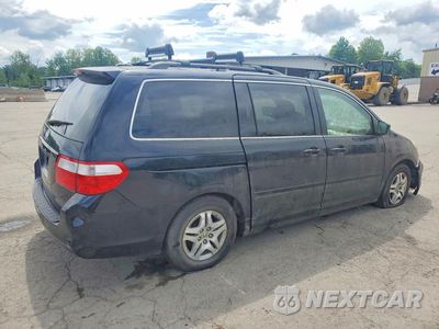 Trzecie zdjęcie samochodu z tyłu: 2007 HONDA ODYSSEY EXL VIN:5FNRL38707B090313 - miniatura