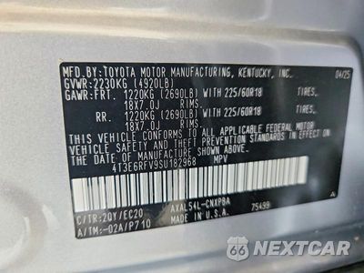 Zdjęcie 13 z 13 samochodu: 2025 TOYOTA RAV4 XSE VIN:4T3E6RFV9SU182968 - miniatura