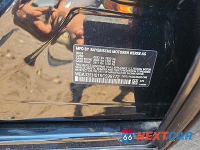 Zdjęcie 12 z 12 samochodu: 2024 BMW 740 XI VIN:WBA33EH01RCS99772 - miniatura
