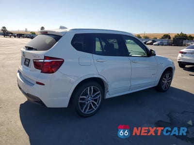 Trzecie zdjęcie samochodu z tyłu: 2017 BMW X3 XDRIVE35I VIN:5UXWX7C55H0S18970 - miniatura