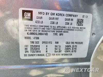 Zdjęcie 13 z 13 samochodu: 2022 BUICK ENCORE GX SELECT VIN:KL4MMDSL3NB047405 - miniatura