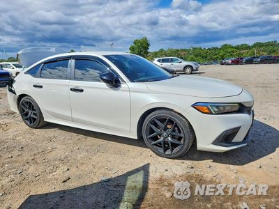 Czwarte zdjęcie samochodu z boku: 2024 HONDA CIVIC SPORT VIN:2HGFE2F57RH517087 - miniatura