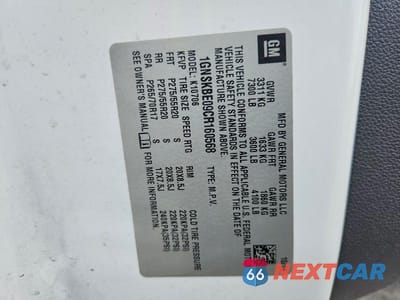 Zdjęcie 13 z 13 samochodu: 2012 CHEVROLET TAHOE K1500 LT VIN:1GNSKBE09CR160568 - miniatura