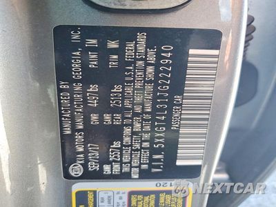 Zdjęcie 12 z 12 samochodu: 2018 KIA OPTIMA LX VIN:5XXGT4L31JG222940 - miniatura