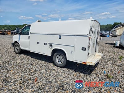 Drugie zdjęcie samochodu z przodu: 2016 GMC SAVANA CUTAWAY G3500 VIN:1GD07RFGXG1315747 - miniatura