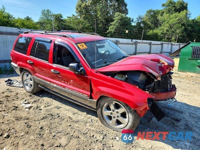 Czwarte zdjęcie samochodu z boku: 2004 JEEP GRAND CHEROKEE LAREDO VIN:1J4GW48S44C291594 - miniatura