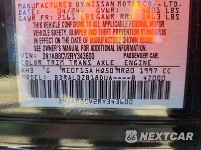 Zdjęcie 12 z 12 samochodu: 2024 NISSAN SENTRA SV VIN:3N1AB8CV2RY343600 - miniatura