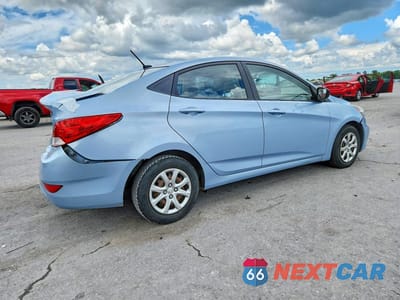 Trzecie zdjęcie samochodu z tyłu: 2012 HYUNDAI ACCENT GLS VIN:KMHCT4AE5CU124909 - miniatura