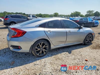 Trzecie zdjęcie samochodu z tyłu: 2019 HONDA CIVIC SPORT VIN:2HGFC2F8XKH551532 - miniatura