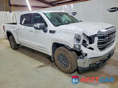 Czwarte zdjęcie samochodu z boku: 2025 GMC SIERRA C1500 SLT VIN:1GTPHDED3SZ284149 - miniatura