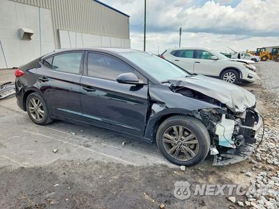 Czwarte zdjęcie samochodu z boku: 2018 HYUNDAI ELANTRA SEL VIN:5NPD84LF4JH282360 - miniatura