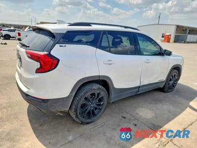 Trzecie zdjęcie samochodu z tyłu: 2020 GMC TERRAIN SLT VIN:3GKALPEV9LL273846 - miniatura