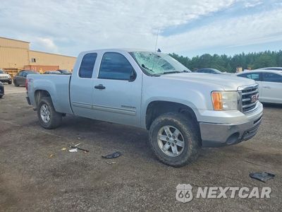 Czwarte zdjęcie samochodu z boku: 2012 GMC SIERRA K1500 SLE VIN:1GTR2VE71CZ241232 - miniatura