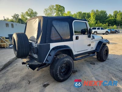 Trzecie zdjęcie samochodu z tyłu: 2003 JEEP WRANGLER COMMANDO/X VIN:1J4FA39S23P348207 - miniatura