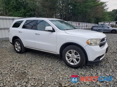 Czwarte zdjęcie samochodu z boku: 2013 DODGE DURANGO CREW VIN:1C4RDJDGXDC677439 - miniatura