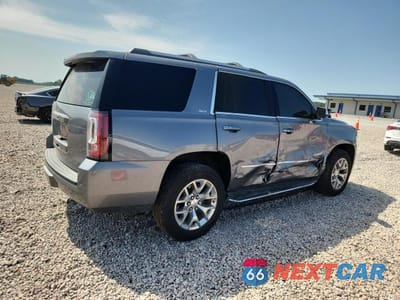 Trzecie zdjęcie samochodu z tyłu: 2019 GMC YUKON SLT VIN:1GKS2BKC6KR350712 - miniatura