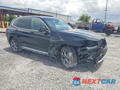 Czwarte zdjęcie samochodu z boku: 2023 BMW X3 SDRIVE30I VIN:5UX43DP06P9R48624 - miniatura