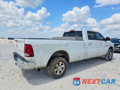 Trzecie zdjęcie samochodu z tyłu: 2012 DODGE RAM 2500 SLT VIN:3C6UD5JL0CG159619 - miniatura