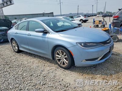 Czwarte zdjęcie samochodu z boku: 2015 CHRYSLER 200 LIMITED VIN:1C3CCCAB5FN695274 - miniatura