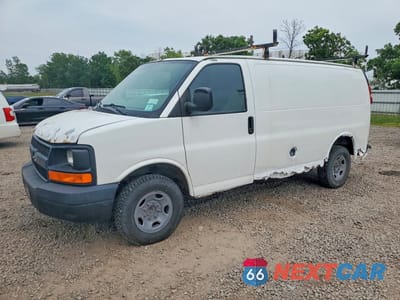 2008 CHEVROLET EXPRESS 2500 DELIVERY VAN 1GCGG25C681147874 - główne zdjęcie licytacji z USA - miniatura