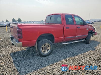 Trzecie zdjęcie samochodu z tyłu: 2007 DODGE RAM 2500 ST VIN:1D7KS28D07J577109 - miniatura