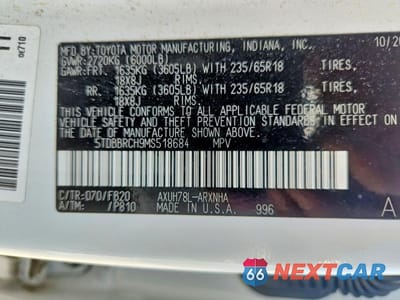 Zdjęcie 14 z 14 samochodu: 2021 TOYOTA HIGHLANDER HYBRID LE VIN:5TDBBRCH9MS518684 - miniatura