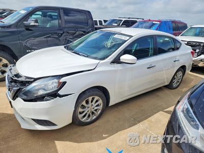 2019 NISSAN SENTRA SV 3N1AB7AP9KY388375 - główne zdjęcie licytacji z USA - miniatura