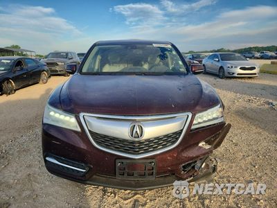 Piąte zdjęcie samochodu w środku: 2014 ACURA MDX TECHNOLOGY VIN:5FRYD4H49EB046682 - miniatura