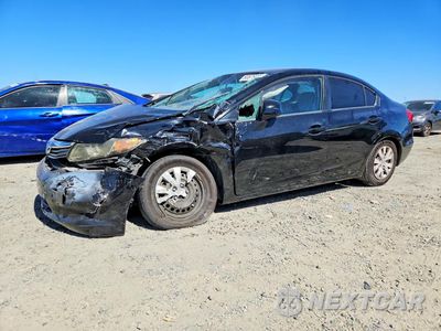 2012 HONDA CIVIC LX 19XFB2F52CE343374 - główne zdjęcie licytacji z USA - miniatura