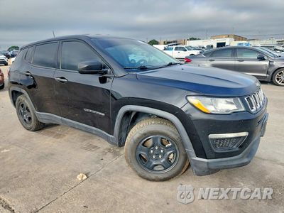 Czwarte zdjęcie samochodu z boku: 2019 JEEP COMPASS SPORT VIN:3C4NJCAB5KT736796 - miniatura