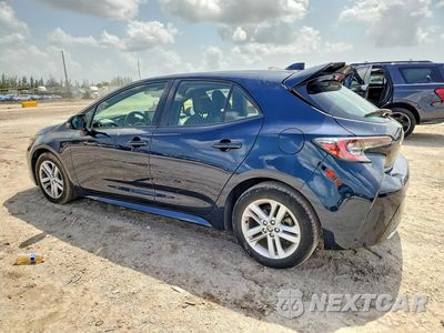 Trzecie zdjęcie samochodu z tyłu: 2022 TOYOTA COROLLA HATCHBACK SE VIN:JTND4MBE9N3148056 - miniatura