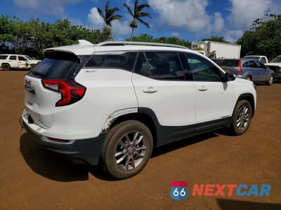 Trzecie zdjęcie samochodu z tyłu: 2024 GMC TERRAIN SLT VIN:3GKALVEG8RL222921 - miniatura
