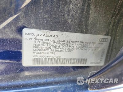 Zdjęcie 12 z 12 samochodu: 2023 AUDI A3 PREMIUM VIN:WAUAUDGY0PA042004 - miniatura